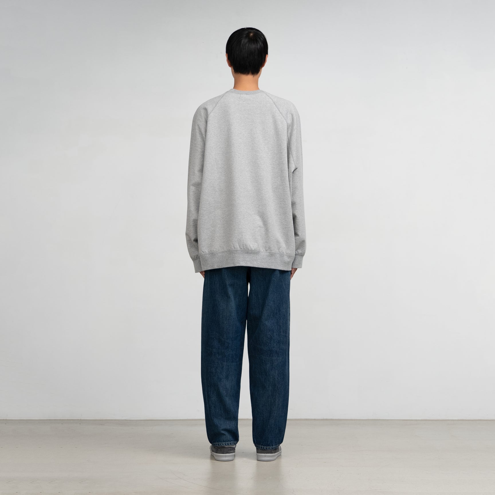 Graphpaper Selvage Denim Two Tuck Tapered Pants - DARK FADE